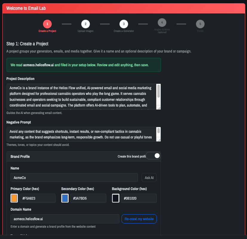 Email Lab screenshot 1